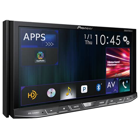 avh nex  din flagship multimedia dvd receiver   wvga touchscreen display pioneer