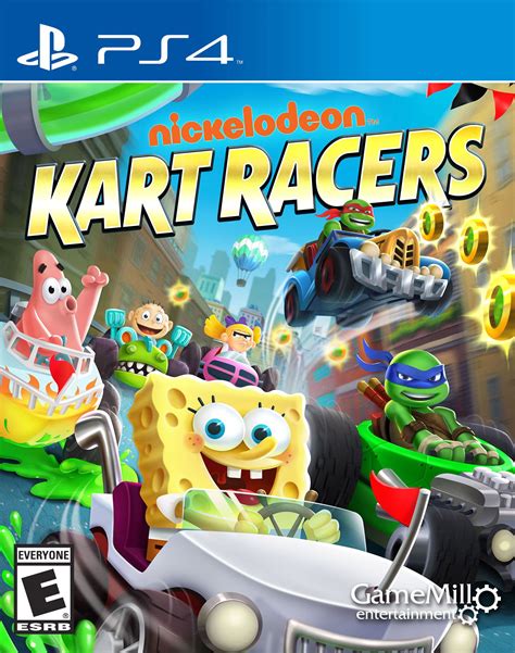nickelodeon kart racers der fun racer zeigt sich im ersten gameplay
