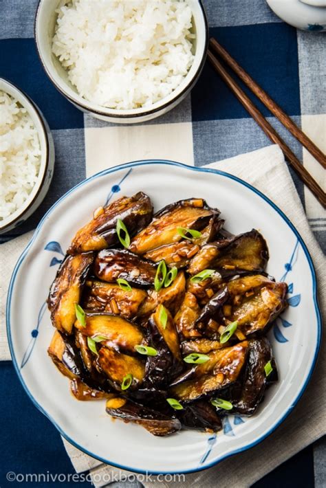 chinese eggplant with garlic sauce 红烧茄子 keeprecipes