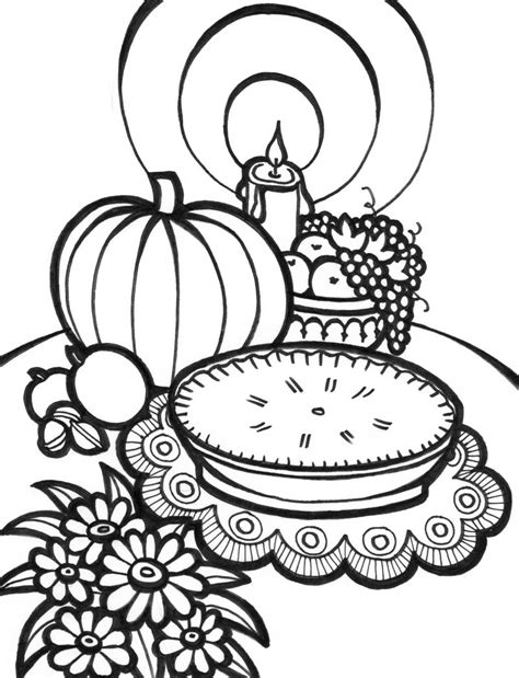 thanksgiving  food today coloring page thanksgiving coloring