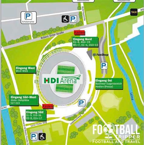 hdi arena stadium hannover 96 guide football tripper