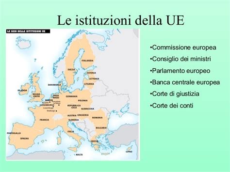 le istituzioni dellunione europea