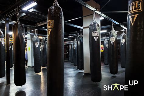 title boxing club is a forest of punching bags d magazine