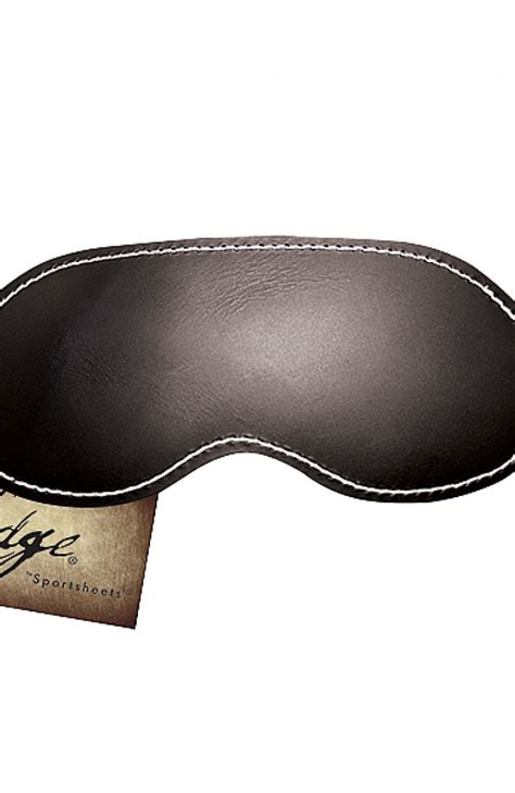 Sportsheets Edge Leather Blindfold • Sassystar