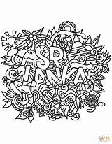 Coloring Sri Lanka Doodle Pages Drawing Printable Arts Categories sketch template