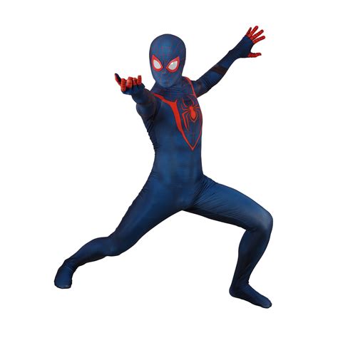 Ps5 Spider Man Miles Morales Jumpsuit Spiderman Cosplay