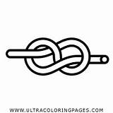 Knot Rope Eight Figure Coloring Pages sketch template