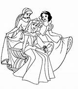 Coloring Disney Printable Pages Princesses Clipart Library Sleeping Beauty sketch template