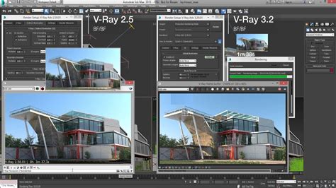 v ray 3 2 for 3ds max vs v ray 1 5 for 3ds max youtube