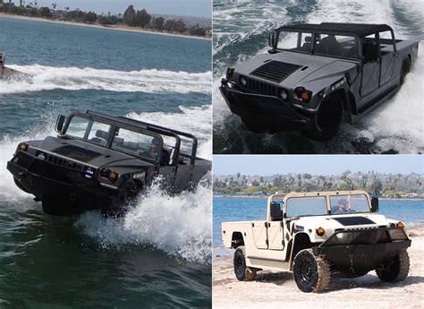 watercar  panther  based   humvee  worlds fastest