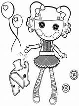 Lalaloopsy Coloring Pages Baby Printable Getcolorings Print sketch template