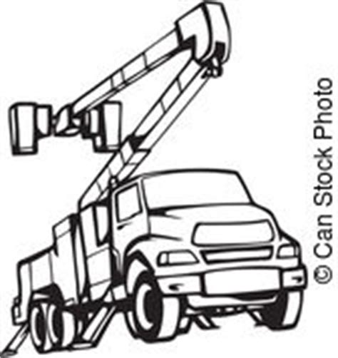 bucket truck clip art   cliparts  images  clipground