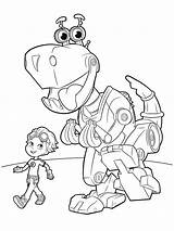 Rusty Rivets Coloring Pages Printable Boys Rivet Print sketch template