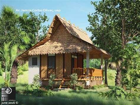 bahay kubo bungalo exterrior cottage style house plans small house design philippines beach