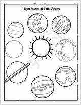 Planets Englishbix Puzzles Search sketch template
