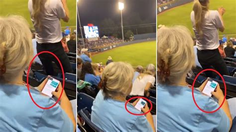 Woman’s Explicit Sexting Goes Viral At Baseball Game Video Game 7