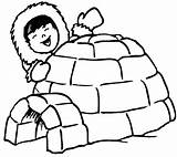 Igloo Eskimo Eskimos Esquimal Malvorlage Hiver Esquimau Arktis Imprimer Coloringpagesfortoddlers Malvorlagen Invierno Kolorowanki Animaux Numbers Maternelle Enfant Inuit Antarktis Kunjungi sketch template