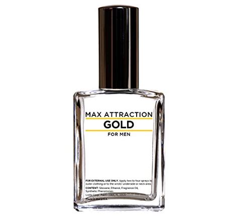 Max Attraction Gold Pheromones For Men To Attract Women Scented