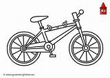 Coloring Bike Bicycle Color Drawing Kids Pages Step Choose Board sketch template