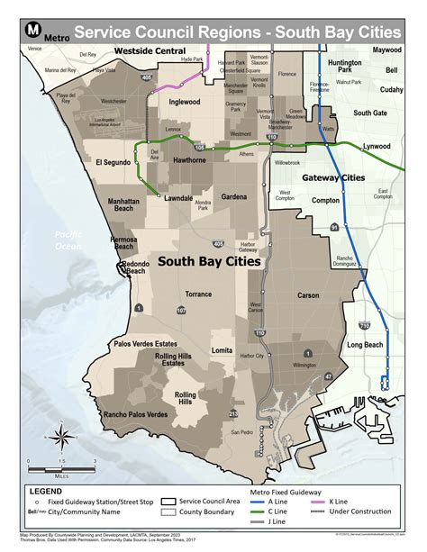 south bay cities la metro