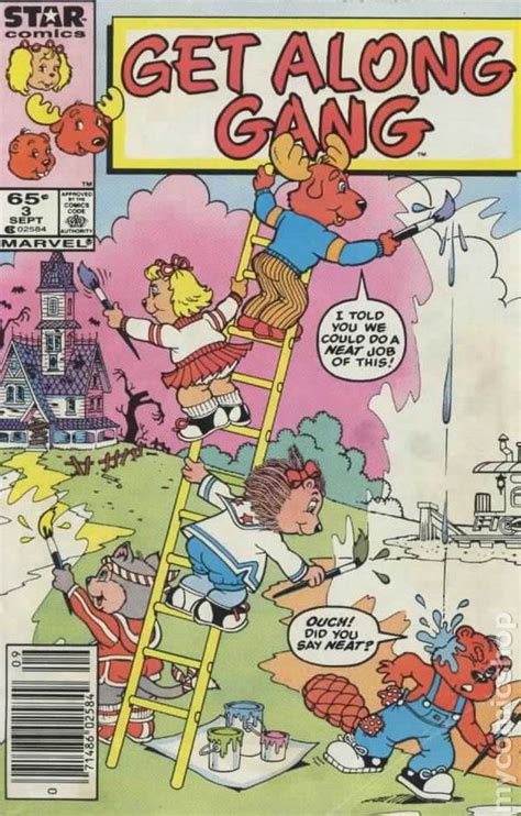 get along gang 1985 marvel star comics comic books