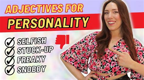 describe bad personality traits  english youtube