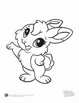 Coloring Pages Baby Animal Cute Animals Printable Printables Cartoon Drawing Leap Leapfrog Touch Magic Colouring Clipart Bunny Print Numbers Rabbit sketch template