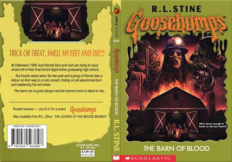 The Horrors Of Halloween Goosebumps Halloween Horror Book Covers