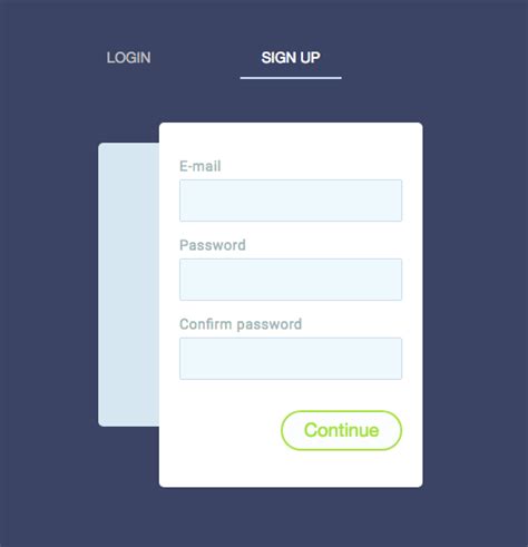 css registration form templates   coders