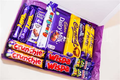 large cadburys chocolate hamper t box personalised birthday any