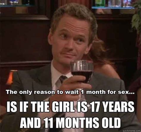 The Only Reason To Wait 1 Month For Sex Funny Pictures Quotes Pics