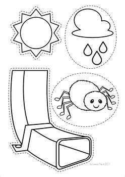 itsy bitsy spider   wincy spider worksheets  activities