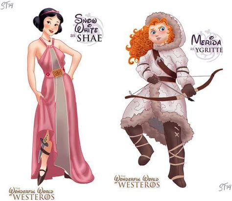 when disney princesses meet game of thrones gadgetsin