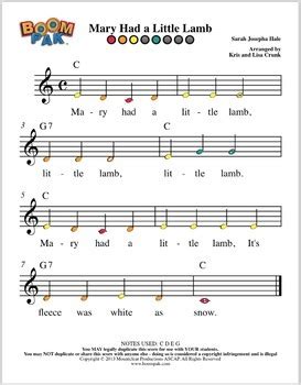 boomwhackers sheet  simple series  boomwhacker pak  songs