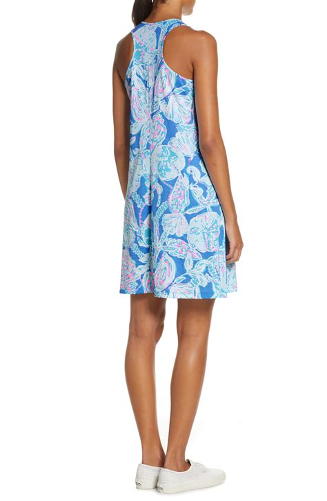 Lilly Pulitzer Cotton Lilly Pulitzer Melle Tank Dress In Blue Lyst