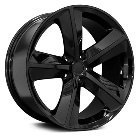 oe wheels    spoke black alloy factory wheel replica