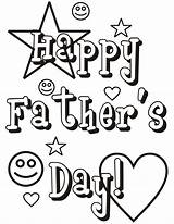 Coloring Fathers Pages Happy Dia Tarjetas sketch template