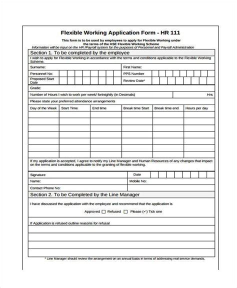 sample hr forms   excel ms word