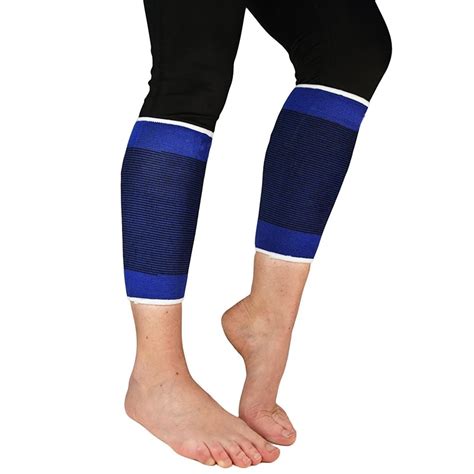 tcare pair calf compression sleeves footless compression stockings
