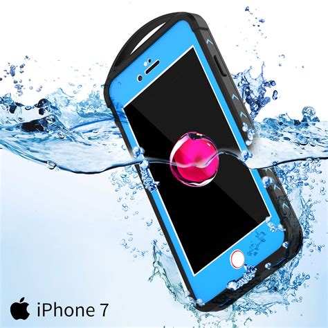 iphone  waterproof case punkcase alpine series light blue heavy
