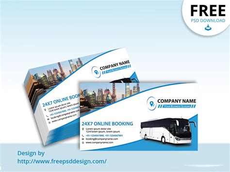 travels business card mock  design layer based psd design