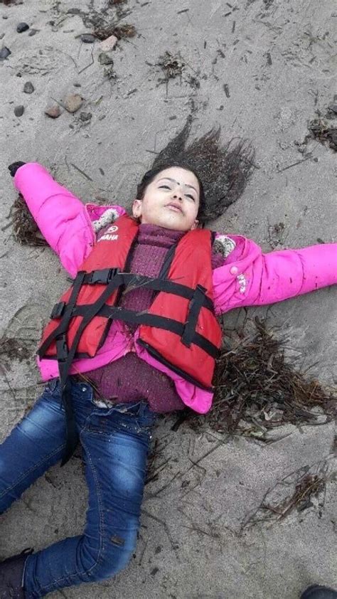 syrian refugee girl died today         refuges  cross