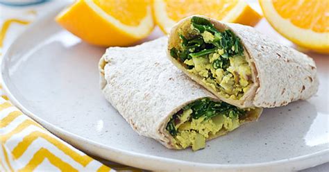vegetarian breakfast wrap recipes