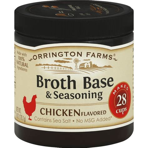 Orrington Farms Broth Base And Seasoning 6 Oz Bouillon And Soup Base