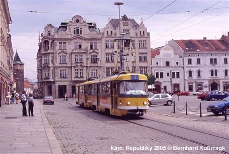 urbanrailnet europe czech republic plzen tram