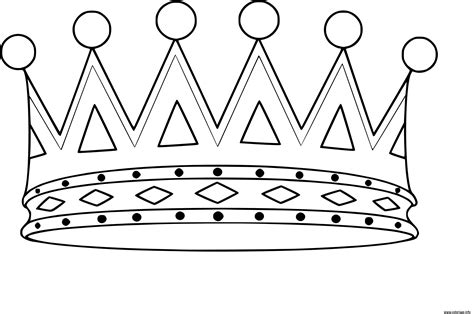 coloriage couronne ps maternelle jecoloriecom