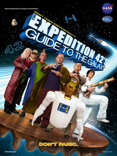 Iss Expedition 42 Hitchhiker S Guide Poster The Mary Sue