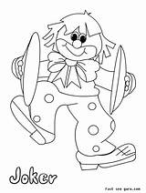 Clown Cirque Pagliacci Pagliaccio Colorare Fargelegge Coloriage Omalovánky Bezplatné Karneval Coloriages Tegninger Carnaval sketch template