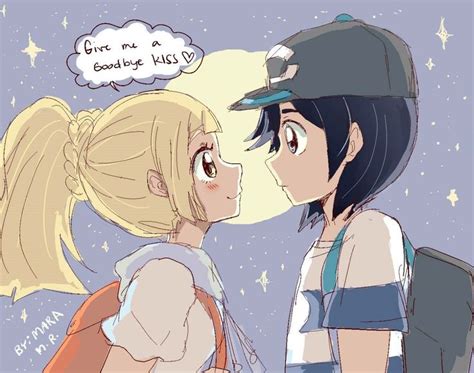 Sun And Moon Male Protagonist And Lillie Games And
