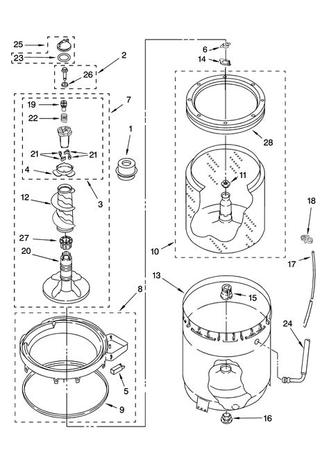 kenmore elite washing machine parts diagram wiring  nude porn